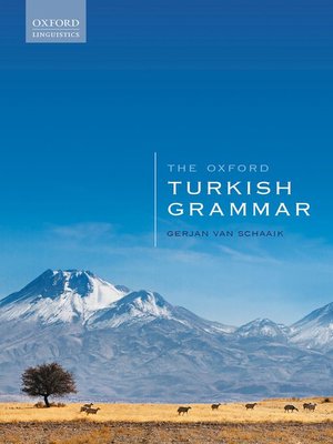 cover image of The Oxford Turkish Grammar
